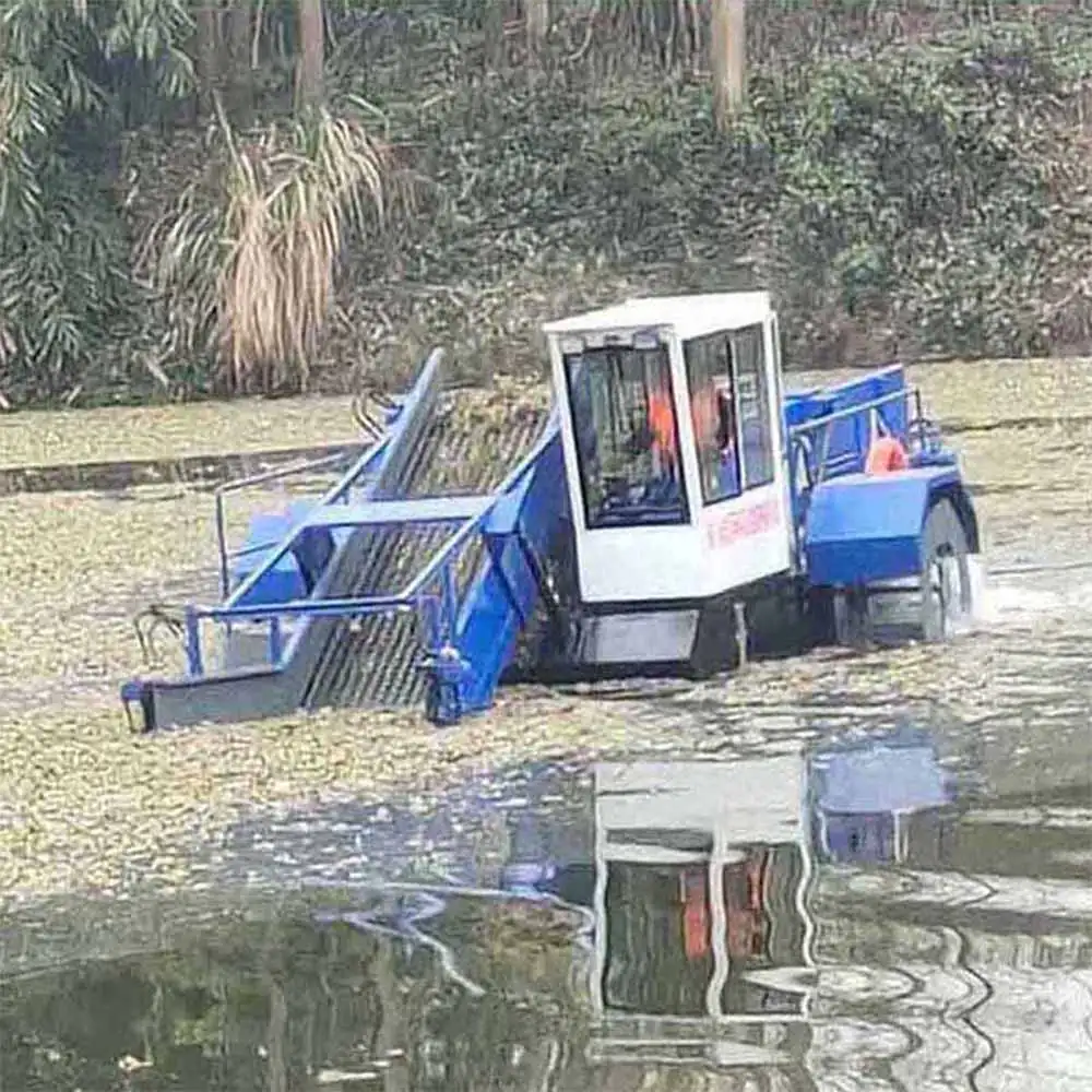 River Cleaning Garbage Salvage Ship & Trash Skimmer Boat