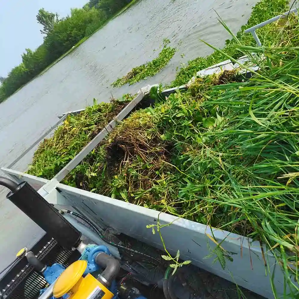 River Cleaning Garbage Salvage Ship & Trash Skimmer Boat